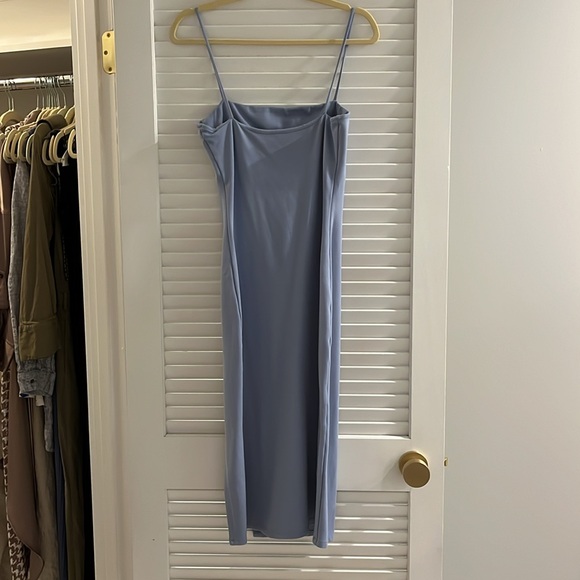 Lovers + Friends Women's Skylar Midi Dress Light Blue - Picture 6 of 6
